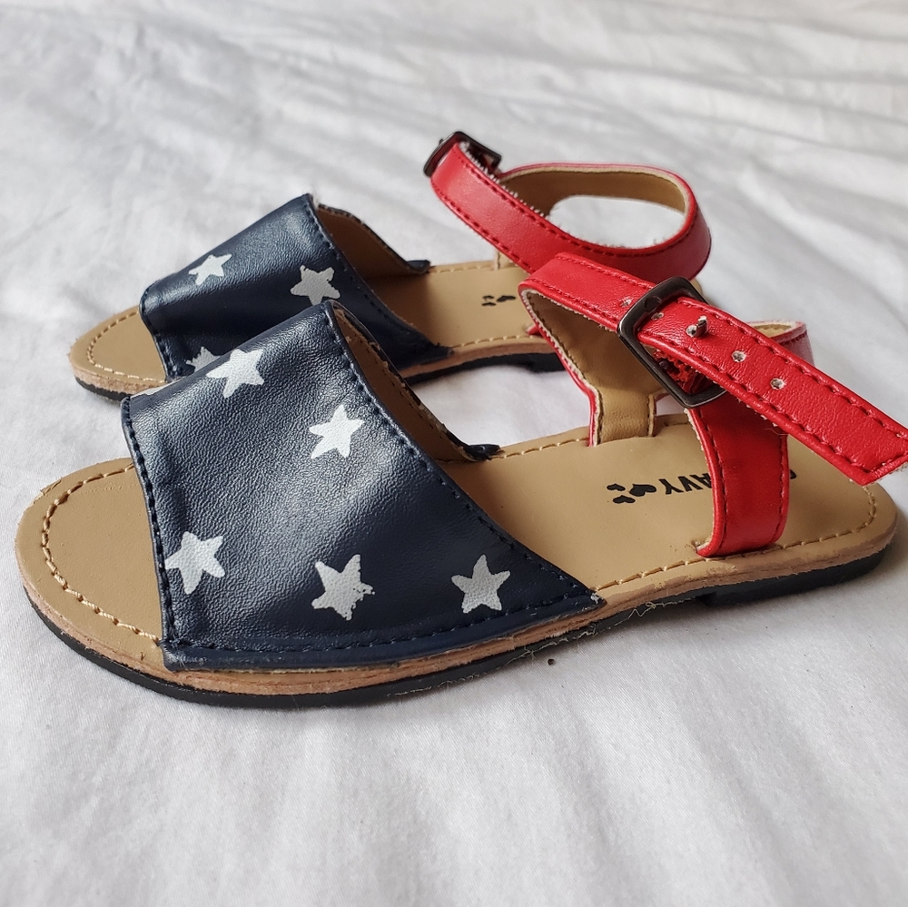 Baby/Toddler Stars and Stripes Sandals